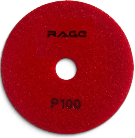 Алмазный гибкий шлифовальный круг 100 мм Р100 RAGE 558029; УТ-00000280