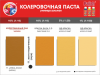Колер универсальный  №11 0.9л желто-коричневый PALIZH ST-11-0,9; 11606834