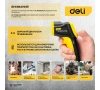 Инфракрасный пирометр (термометр от -30 до 380°C) цветной дисплей,  Deli DL333380; 11612581