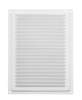Решетка вентиляционная с сеткой 170х240 белый(Балаково) DOMART; 11593716