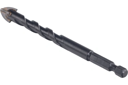 Сверло по стеклу и керамике 12 мм Quadro-X HEX копьевидное, спиральное RAGE 554085; УТ-00000379