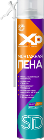 Пена бытовая всесезонная 600гр XP STD 01-01-40; 11614460