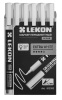 Маркер перманентный 1,5мм белый LEKON EXTRA WHITE 012392; 11614374