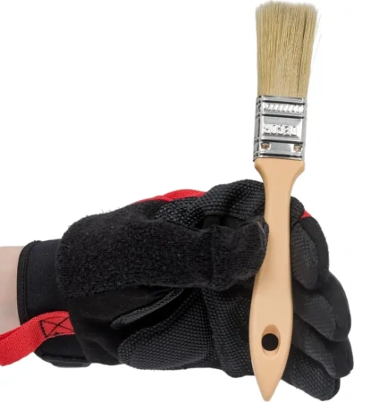 Кисть Black Edition Неделька 20х10мм Понедельник светлая щетина пластиковая ручка DECOR 126005; 11606480