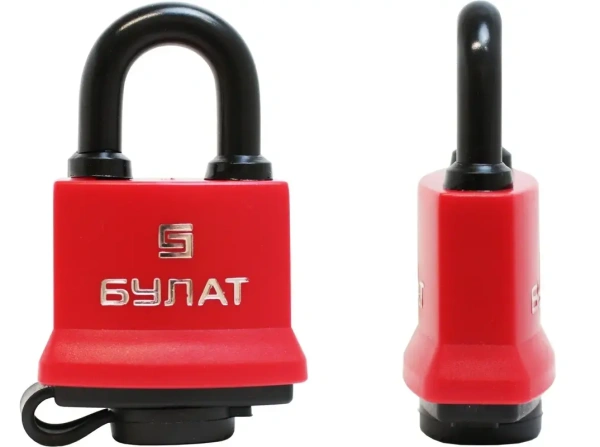 Замок навесной 5 ключей d-6,5 мм всепогодный чугун БУЛАТ ВС 1-П41 ПЛ 15848; 11614773