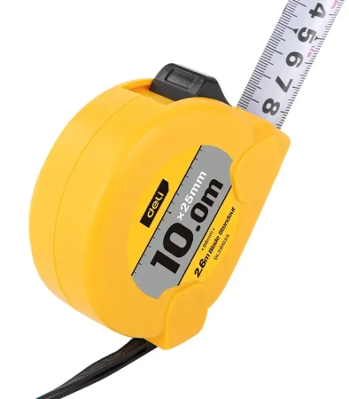 Рулетка 10м*25мм Deli  DL281025; 11614194