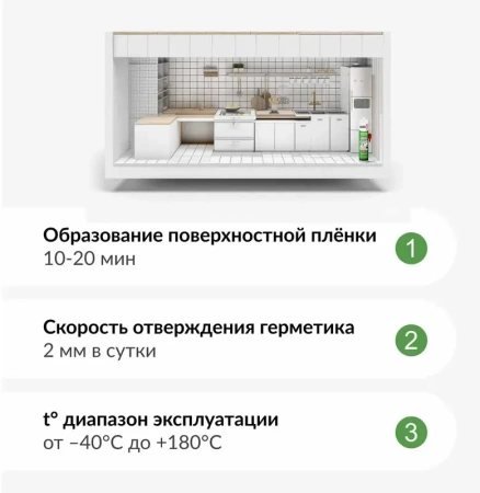 Герметик силиконовый санитарный 280мл антрацитовый серый RAL 7016 KUDO  KSK-124; 11605433 Герметик силиконовый санитарный 280мл антрацитовый серый RAL 7016 KUDO  KSK-124; 11605433