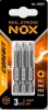 Набор бит SET3 E6,3 Pz1,2,3-50, 3шт карта NOX  COREBIT (336007); 11613980