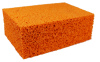 Губка Decor вискозная оранж. 160х110х60мм  670-200; 11608247