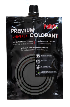 Колер фасадный для красок, эмалей, шпатлевок светостойкий PALIZH PREMIUM COLORANT 0,1л