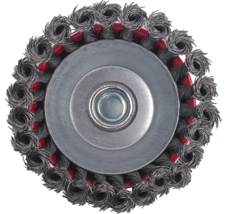 Щетка для УШМ чашка крученая 125 мм VIRA 577025; УТ-00000325