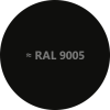 Эмаль акриловая Elcon универсальная RAL9005 черная матовая 520мл 00-00462808; 11608339