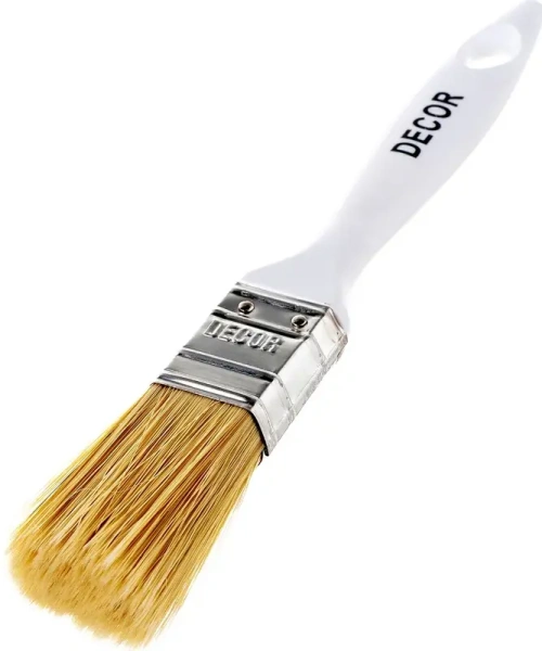 Кисть White Edition STANDARD универсальная 25х15 мм, светлая щетина DECOR 700-025; 11606350