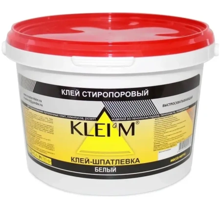 Клей-шпатлевка MASTER KLEIN Kleim стиропоровый 3л; 11603256