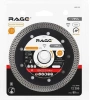 Диск алмазный 125 мм по керамограниту и керамике тонкий, чистый рез RAGE 605125; УТ-00000249