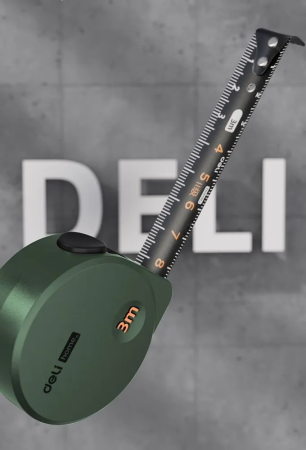 Рулетка 3м х 16мм, эксклюзивный дизайн Home Series Green Deli HT8316L; 11608835