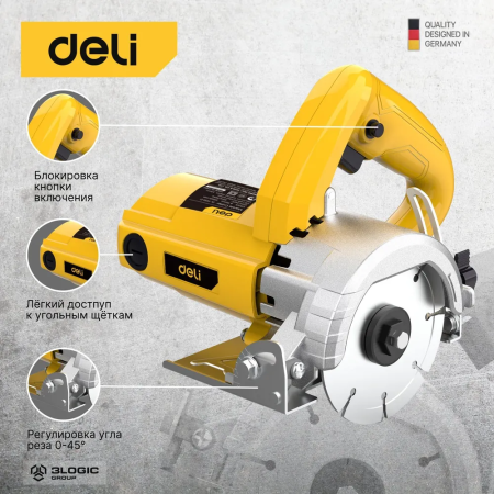 Плиткорез электрический Deli  DL-YS110-E1; 11608643