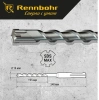 Бур SDS-max 4 грани 14x340/195мм Rennbohr Quadro (721434); 11614836