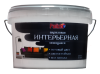 Краска PALIZH акриловая интерьерная моющаяся №302 миндаль  3,7 кг; 11605593