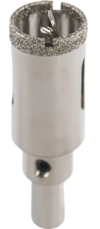 Коронка алмазная по керамике 22 мм трехгранный хвостовик VIRA 559539; УТ-00000203