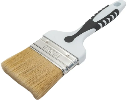 Кисть Black White универсальная 75х15мм, светлая смешанная щетина DECOR 880-075; 11606312
