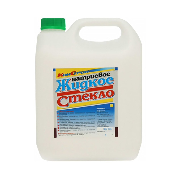 Жидкое стекло  6кг  канистра; 56220