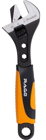 Ключ разводной с переставной губкой 200 мм RAGE 311304;  УТ-00000305
