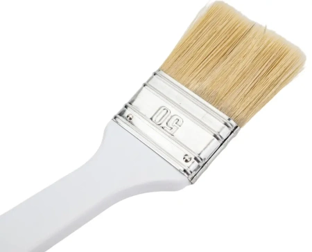 Кисть White Edition радиаторная 65х14, светлая щетина, пластиковая ручка DECOR  750-063; 11608157