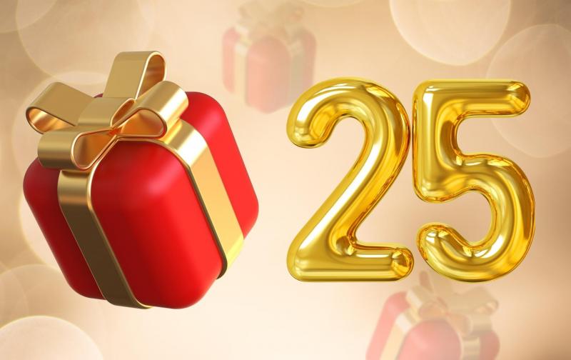Дарим скидки и подарки в честь 25-летия компании! Дарим скидки и подарки в честь 25-летия компании!
